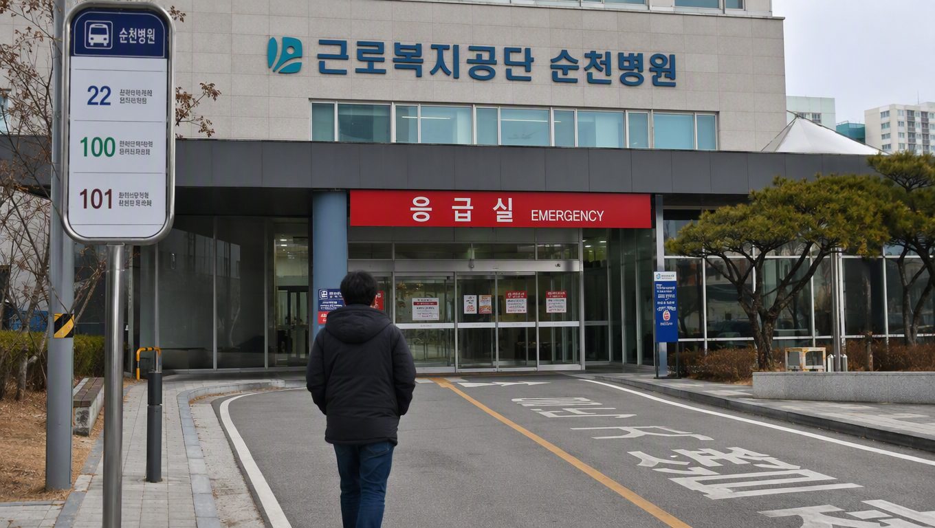 근로복지공단 순천병원 응급실 운영 여부와 가는 방법